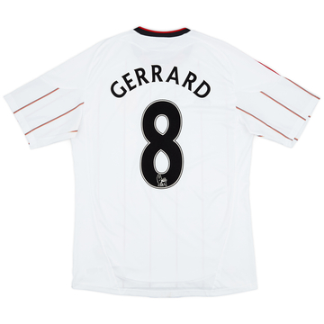 2010-11 Liverpool Maillot extérieur Gerrard #8 - 5/10 - (M)