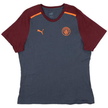 2023-24 Manchester City Puma Tee de loisirs - 9/10 - (L)