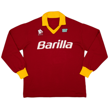 Maillot Domicile Roma manches longues 1987-90 - 7/10 - (L)