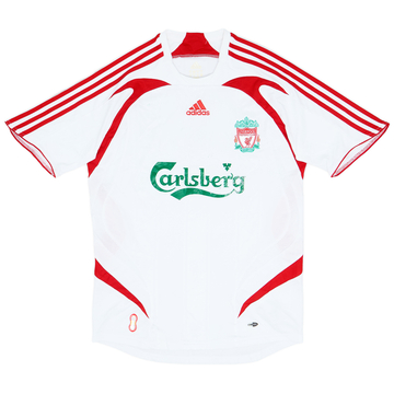 2007-08 Liverpool Maillot Extérieur - 5/10 - (S)