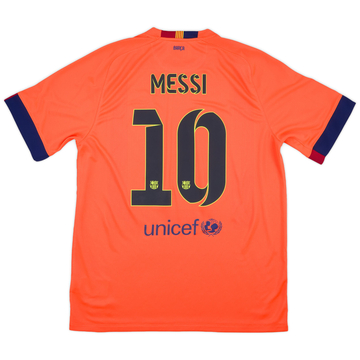 2014-15 Barcelona Maillot extérieur Messi #10 - 8/10 - (S)