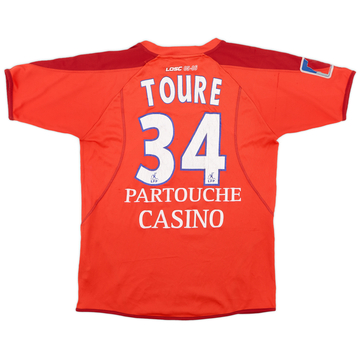 2005-06 Lille Maillot Domicile Toure #34 - 5/10 - (Femme L)