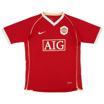 2006-07 Manchester United Maillot domicile - 6/10 - (L.Boys)