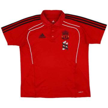 2010-11 Liverpool adidas Polo - 8/10 - (L)