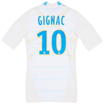 2010-11 Olympique Marseille Maillot domicile TechFit version joueur Gignac #10 - 10/10 - (S)