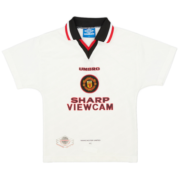 1996-97 Manchester United Maillot extérieur - 8/10 - (S.Boys)