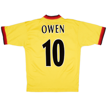 1997-99 Liverpool Maillot Extérieur Owen #10 - 6/10 - (M)