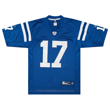 2009-11 Indianapolis Colts Collie #17 Reebok On Field Maillot (Domicile) M