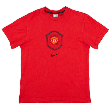 2007-08 Manchester United Nike Tee Coton - 9/10 - (L.Boys)