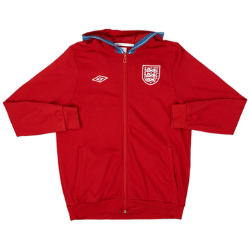 2010-12 England Umbro Veste de survêtement à capuche - 9/10 - (L)