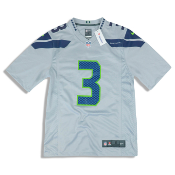2018-19 Seattle Seahawks Wilson #3 Maillot de match Nike (Alternatif) S - Avec étiquettes