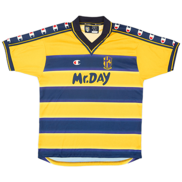 2000-01 Parma Maillot Domicile - 8/10 - (XL.Boys/Y)