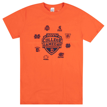 T-shirt graphique Donny College Gameday années 2010 M