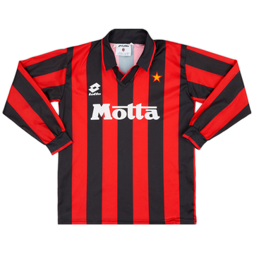 1993-94 AC Milan Maillot Domicile ML - 8/10 - (XXL.Boys)