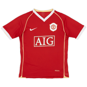 2006-07 Manchester United Maillot domicile - 6/10 - (S.Boys)