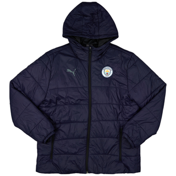 2021-22 Manchester City Puma Doudoune de banc matelassée - 8/10 - (XL)