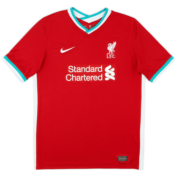 2020-21 Liverpool Maillot domicile - 8/10 - (XL.Boys)