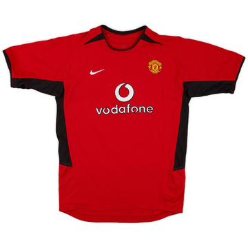 2002-04 Manchester United Maillot domicile - 9/10 - (XL.Boys)