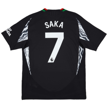 2024-25 Arsenal Maillot extérieur authentique Saka #7