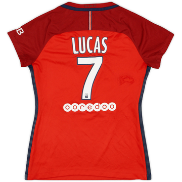 2016-17 Paris Saint-Germain Maillot extérieur Lucas #7 - 5/10 - (Femme S)