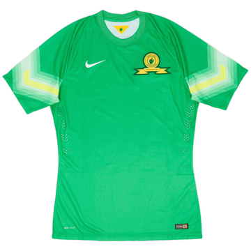 2014-15 Mamelodi Sundowns Maillot Authentique GB Extérieur S/S - 6/10 - (L)