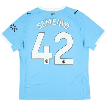 Maillot Domicile Manchester City 2025-26 Semenyo #42