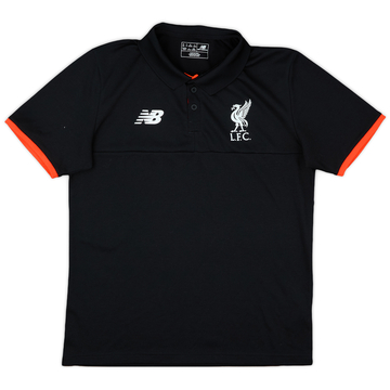 2017-18 Liverpool New Balance Polo - 9/10 - (M)