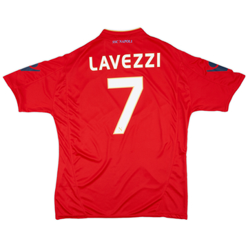 2009-10 Napoli Maillot Third Lavezzi #7 (XL)