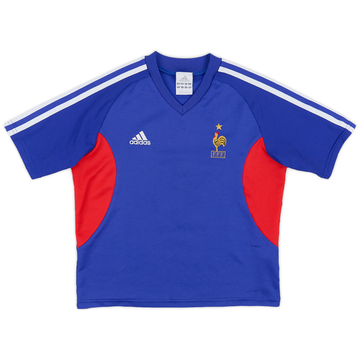 Maillot Domicile France 2002-04 - 8/10 - (S Garçons)