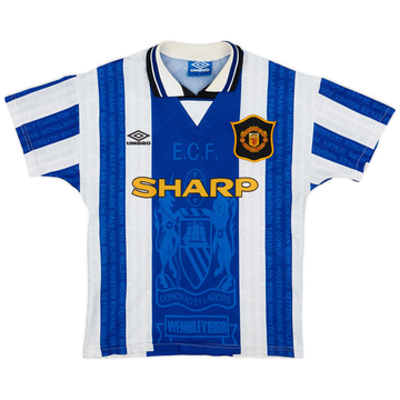 1994-96 Manchester United Maillot Third - 7/10 - (XL.Boys)