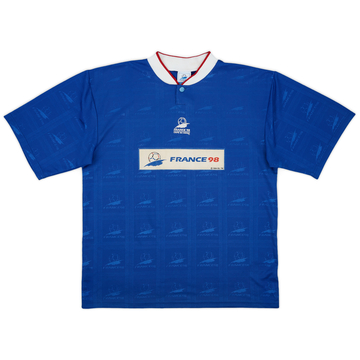 1998 France 98 Coupe du Monde Maillot d'entraînement - 8/10 - (L)
