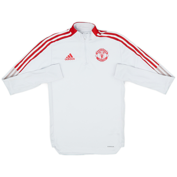 2021-22 Manchester United adidas Veste de survêtement - 7/10 - (XS)