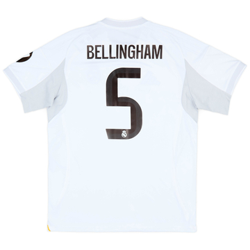 2025-26 Real Madrid Maillot Domicile Bellingham #5