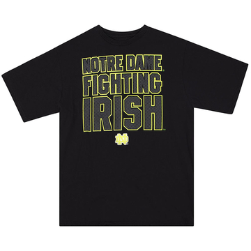 2010s Notre Dame Fighting Irish adidas T-shirt graphique L