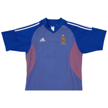 Maillot domicile France 2002-04 - 4/10 - (L)