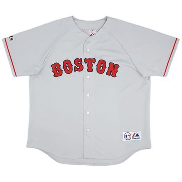 2005-08 Boston Red Sox Majestic Maillot extérieur (Excellent) XL