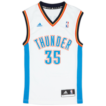 2010-14 Oklahoma City Thunder Durant #35 adidas Maillot domicile (Excellent) XXS