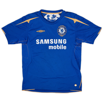 Maillot domicile Chelsea Centenaire 2005-06 - 7/10 - (Garçons M)
