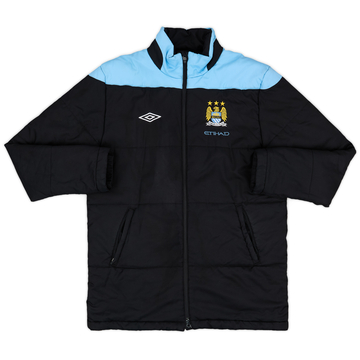 2012-13 Manchester City Umbro Manteau de banc matelassé - 7/10 - (L)