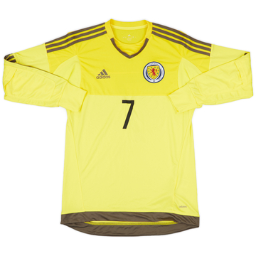 2016 Scotland Maillot GK Authentique #7 - 8/10 - (M)