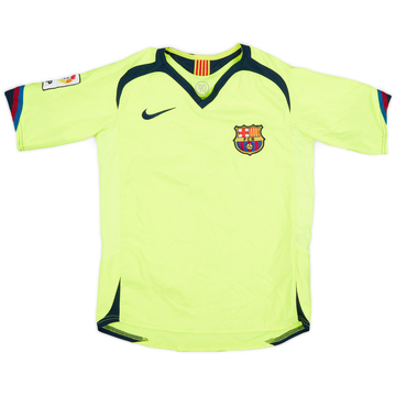 2005-06 Barcelona Maillot extérieur - 6/10 - Garçons S