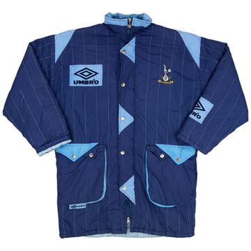 1994-95 Tottenham Umbro Manteau de banc rembourré - 8/10 - (L)