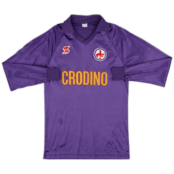 1987-89 Fiorentina Maillot Domicile L/S - 7/10 - (M)