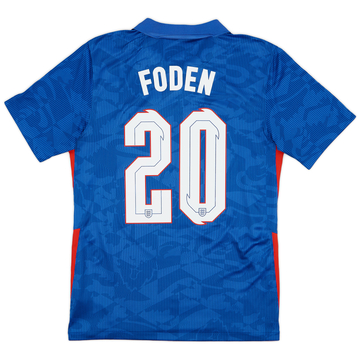 2020-21 England Maillot extérieur Foden #20 - 10/10 - (S)