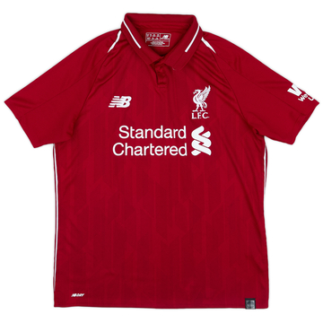 2018-19 Liverpool Maillot Domicile - 8/10 - (XL.Boys)