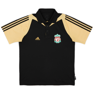 2008-09 Liverpool adidas Polo - 8/10 - (S)