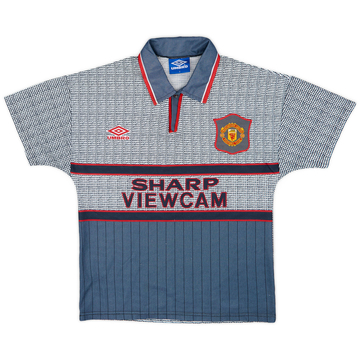1995-96 Manchester United Maillot extérieur - 7/10 - (XL.Boys)