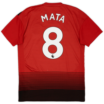 2018-19 Manchester United Maillot domicile Mata #8 - 9/10 - (S)