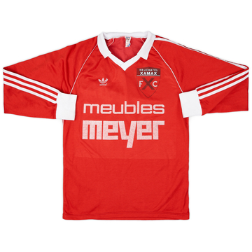 1980-82 Neuchatel Xamax Maillot Domicile Manches Longues - 8/10 - (M)