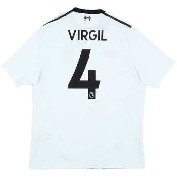 2017-18 Liverpool Maillot extérieur Virgil #4 - 6/10 - (S)